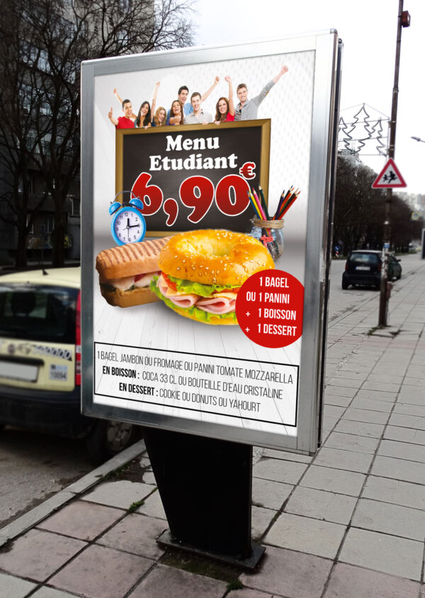 Affichage urbain 80 x 120cm