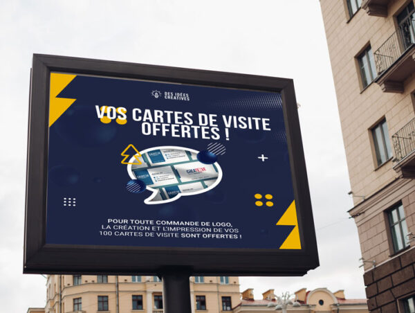 Affichage urbain 3 x 4 m