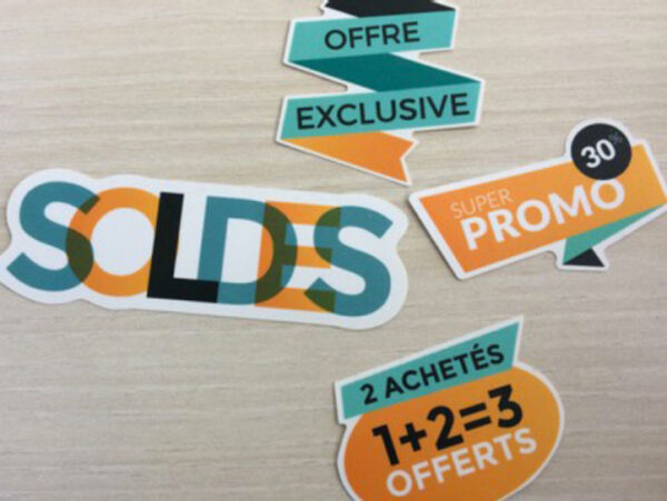 Stickers autocollants petits formats