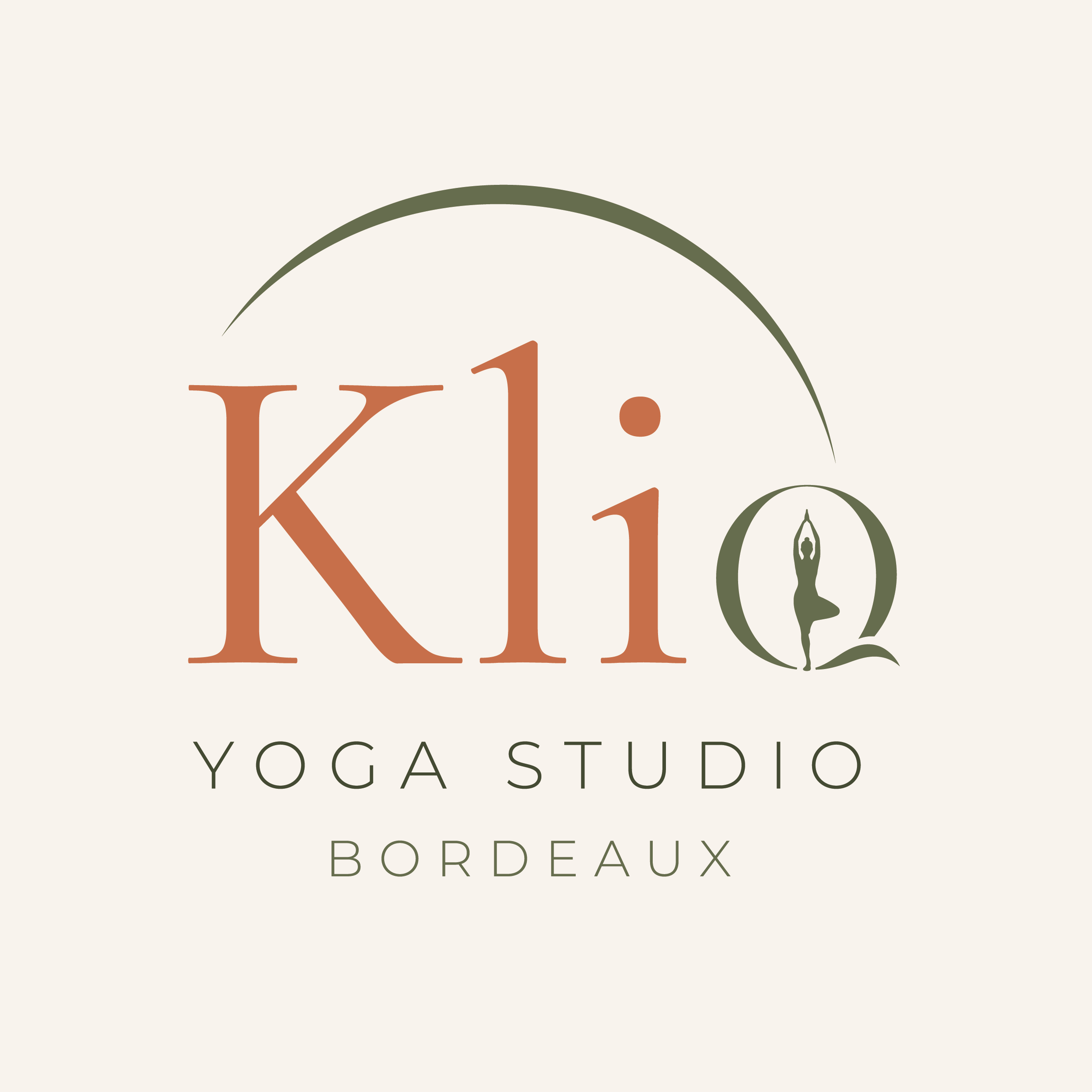 Logotype Klio Yoga Studio créé par Createeve