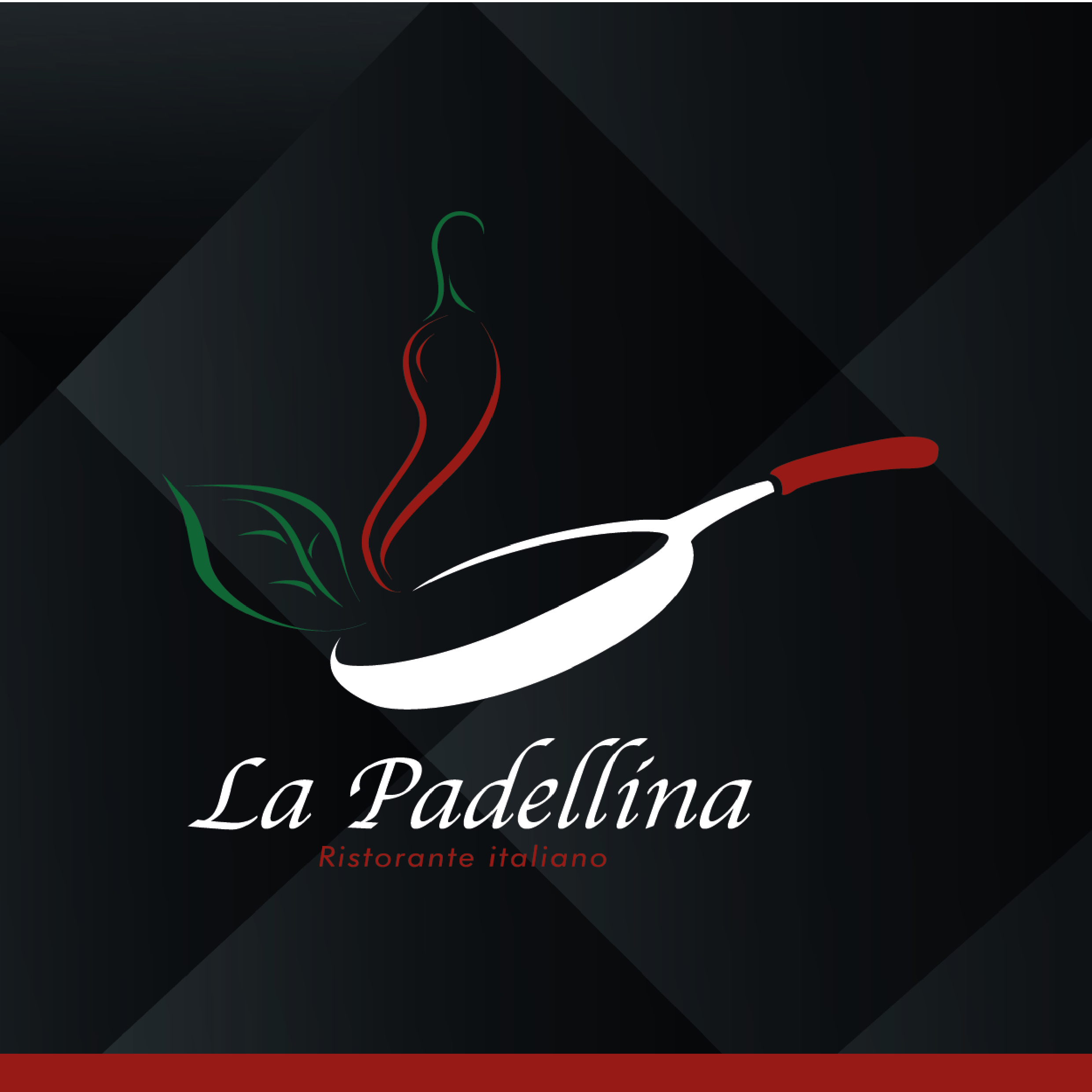 Logotype La Padellina créé par Createeve