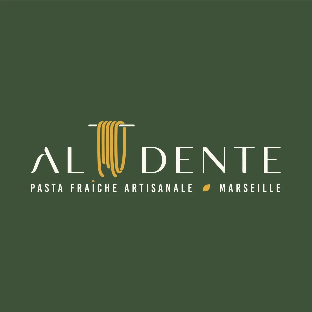 Logotype Al Dente créé par Createeve