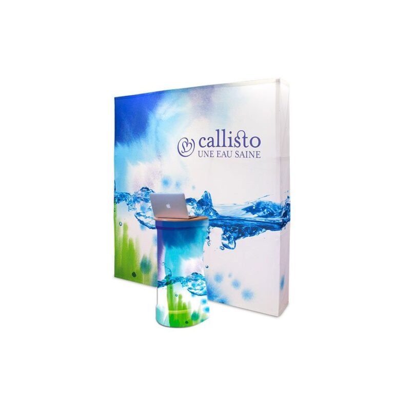 Kit salon stand parapluie + comptoir