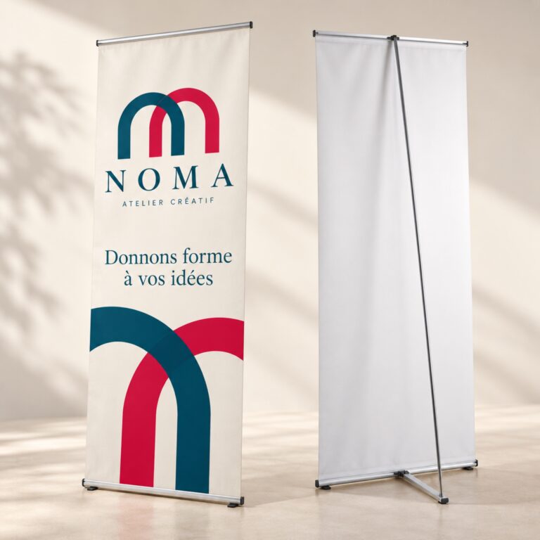 L-banner personnalisé