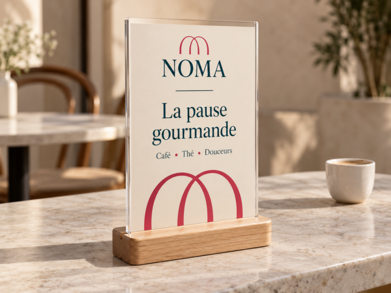 Présentoir de table