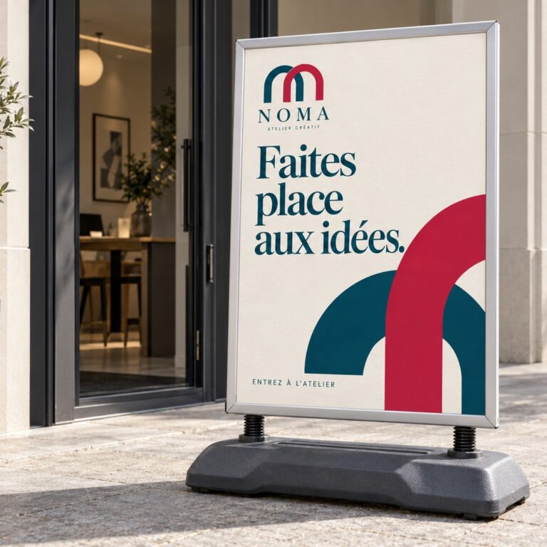 Affiche stop trottoir A0