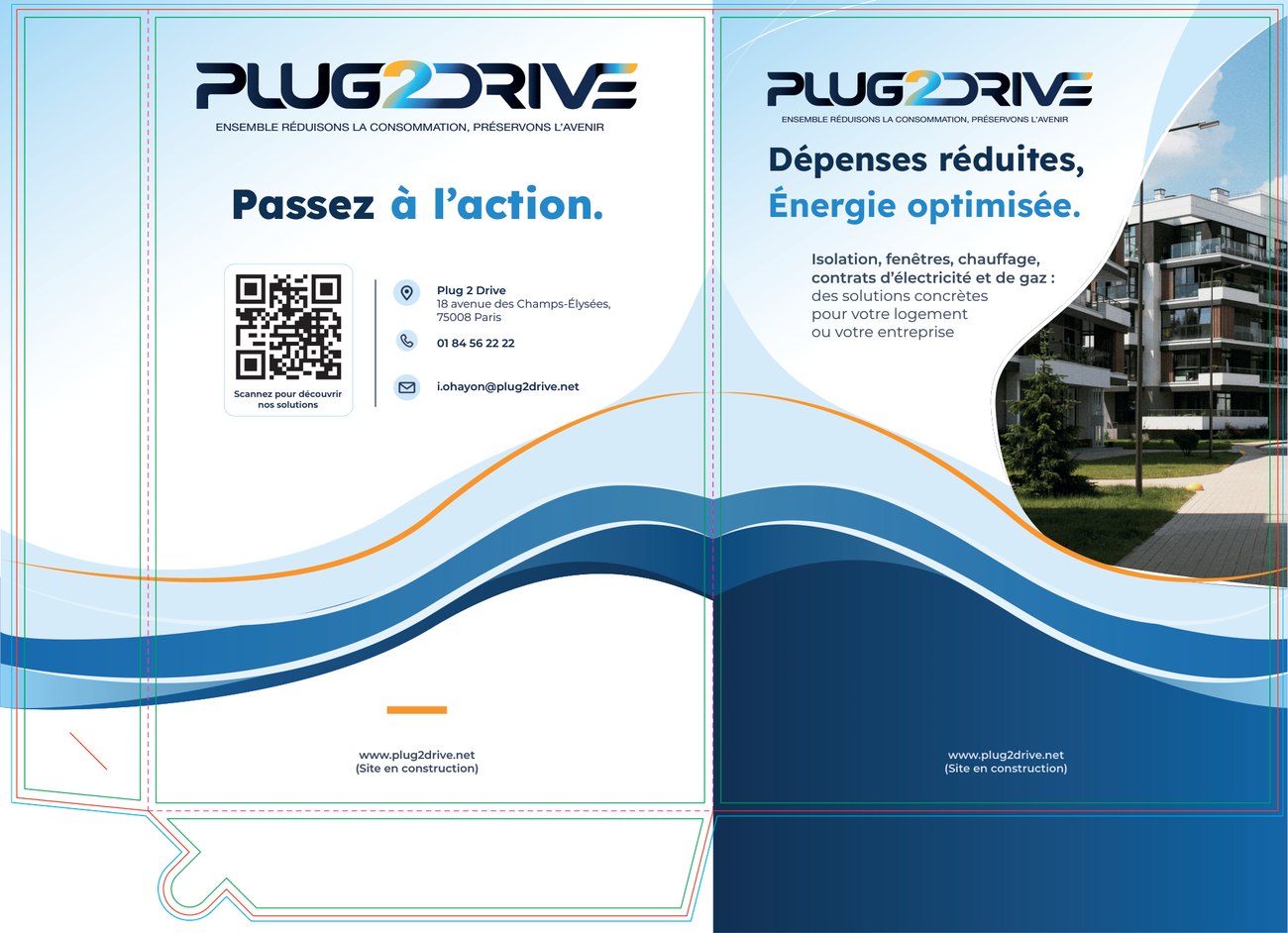 Chemise à rabat Plug2Drive