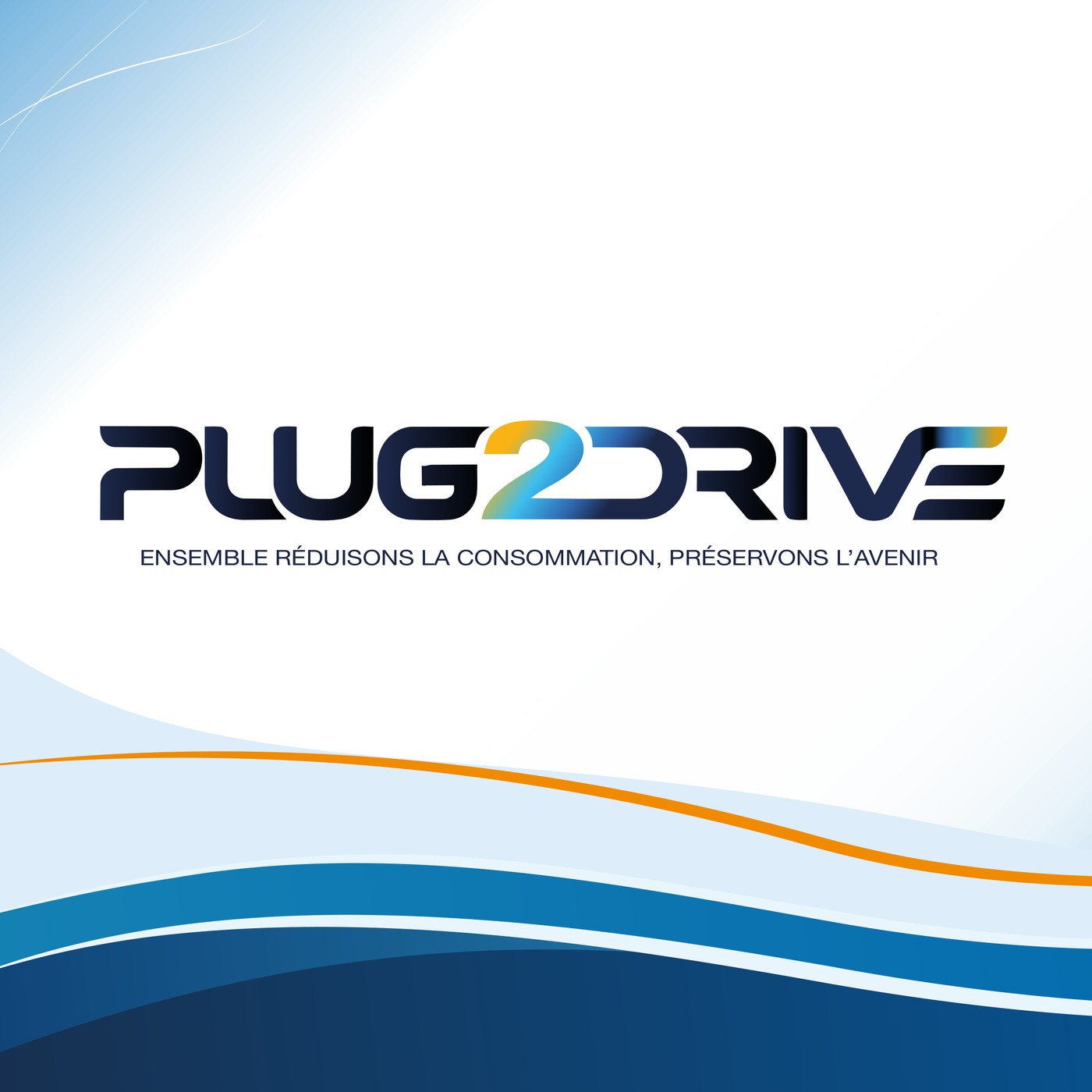 Logo Plug2Drive créé par Createeve